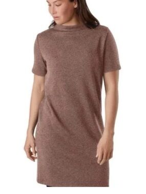 Arc'teryx Laina Dress size small short sleeve mock neck mini dress